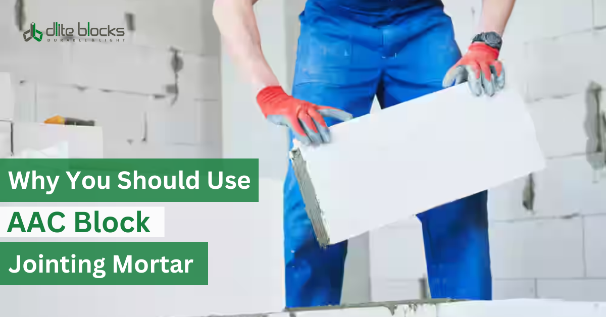 Why You Should Use AAC Block Jointing Mortar