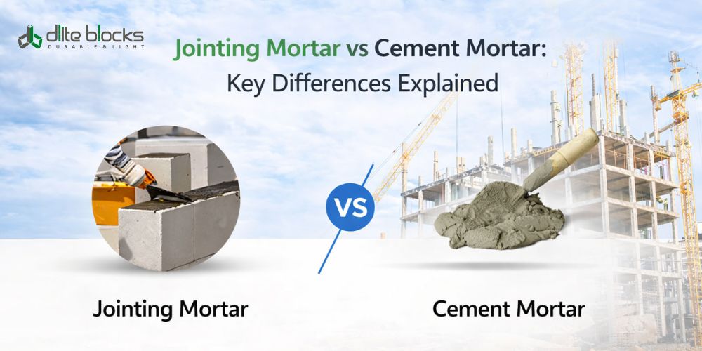 Jointing mortar vs cement mortar comparison for construction
