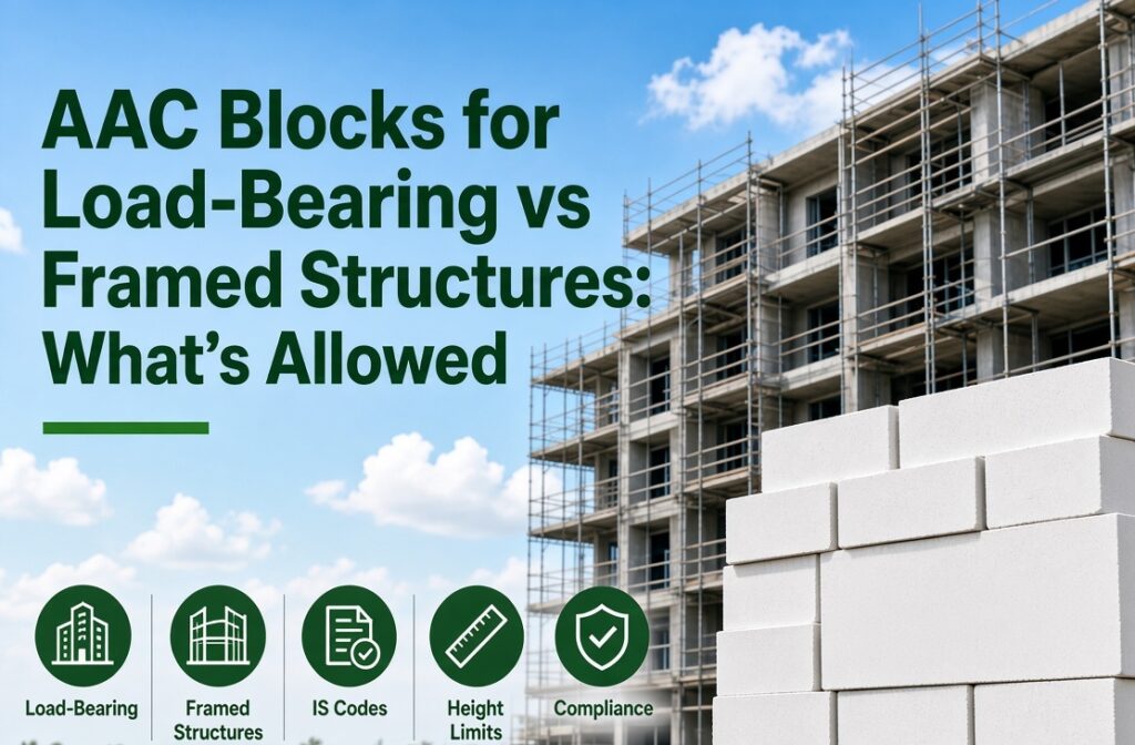 AAC Blocks for Load-Bearing vs Framed Structures