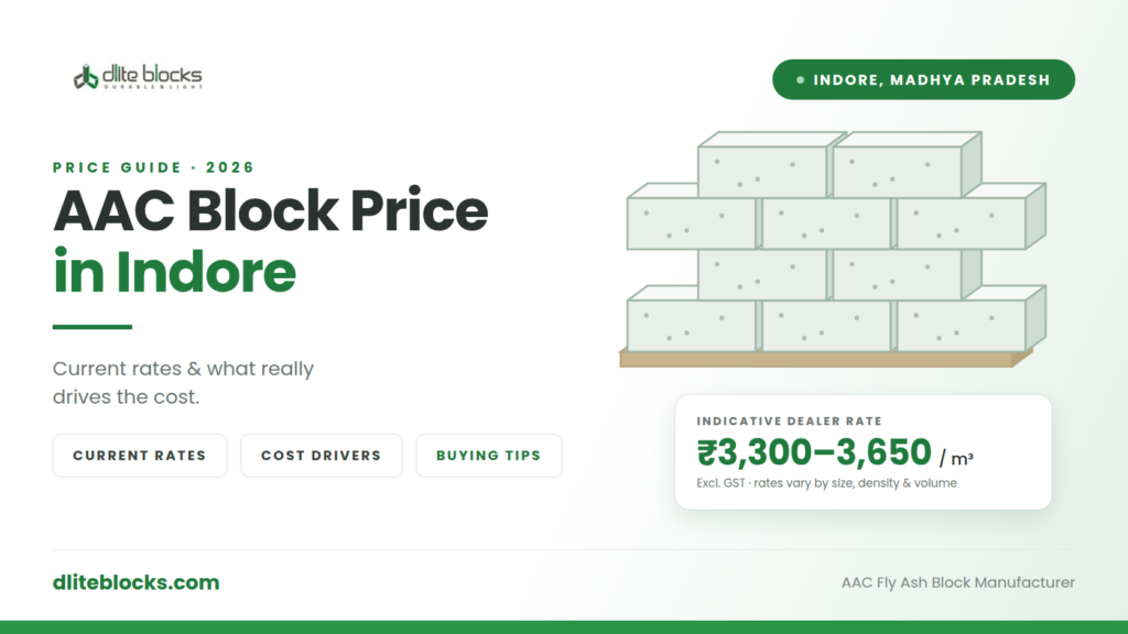 AAC block price in Indore